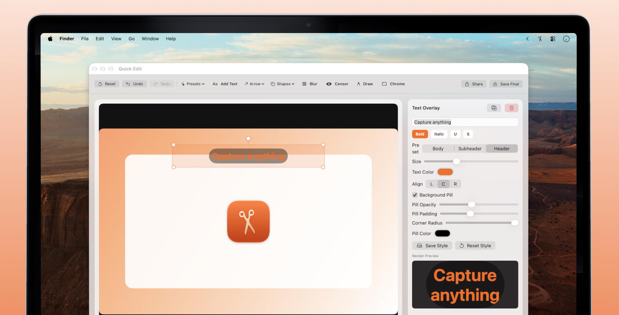 Eidetic - Quick Edit The Eidetic Quick Edit Feature